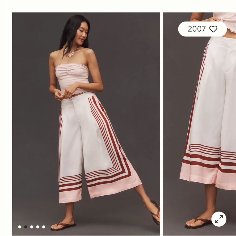 Maeve culottes. Worn once and dry cleaned.